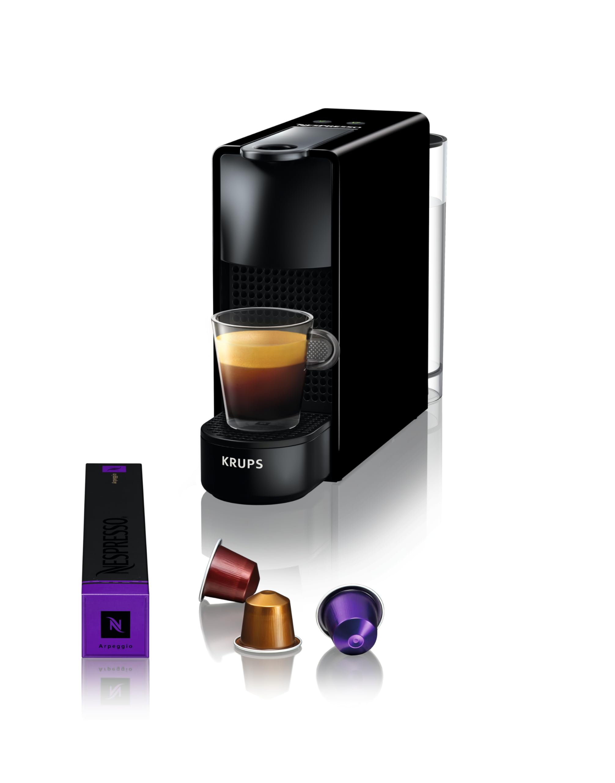 Machine à Café Essenza Mini Compatible Nespresso® - Noir, Capsules